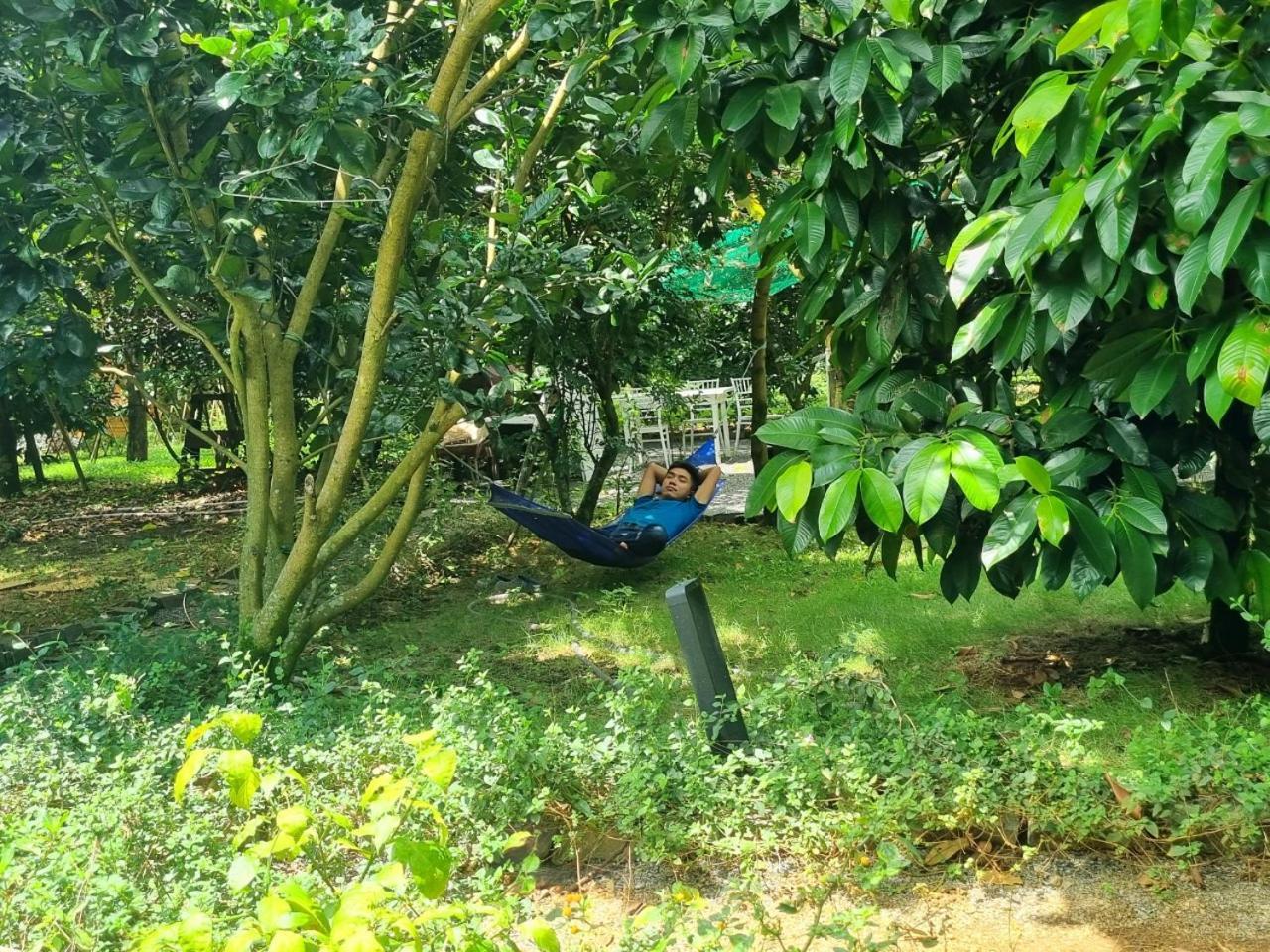 Homestay Vuon Trai Cay Nhiet Doi Vo Uu Garden Bao Loc Dış mekan fotoğraf