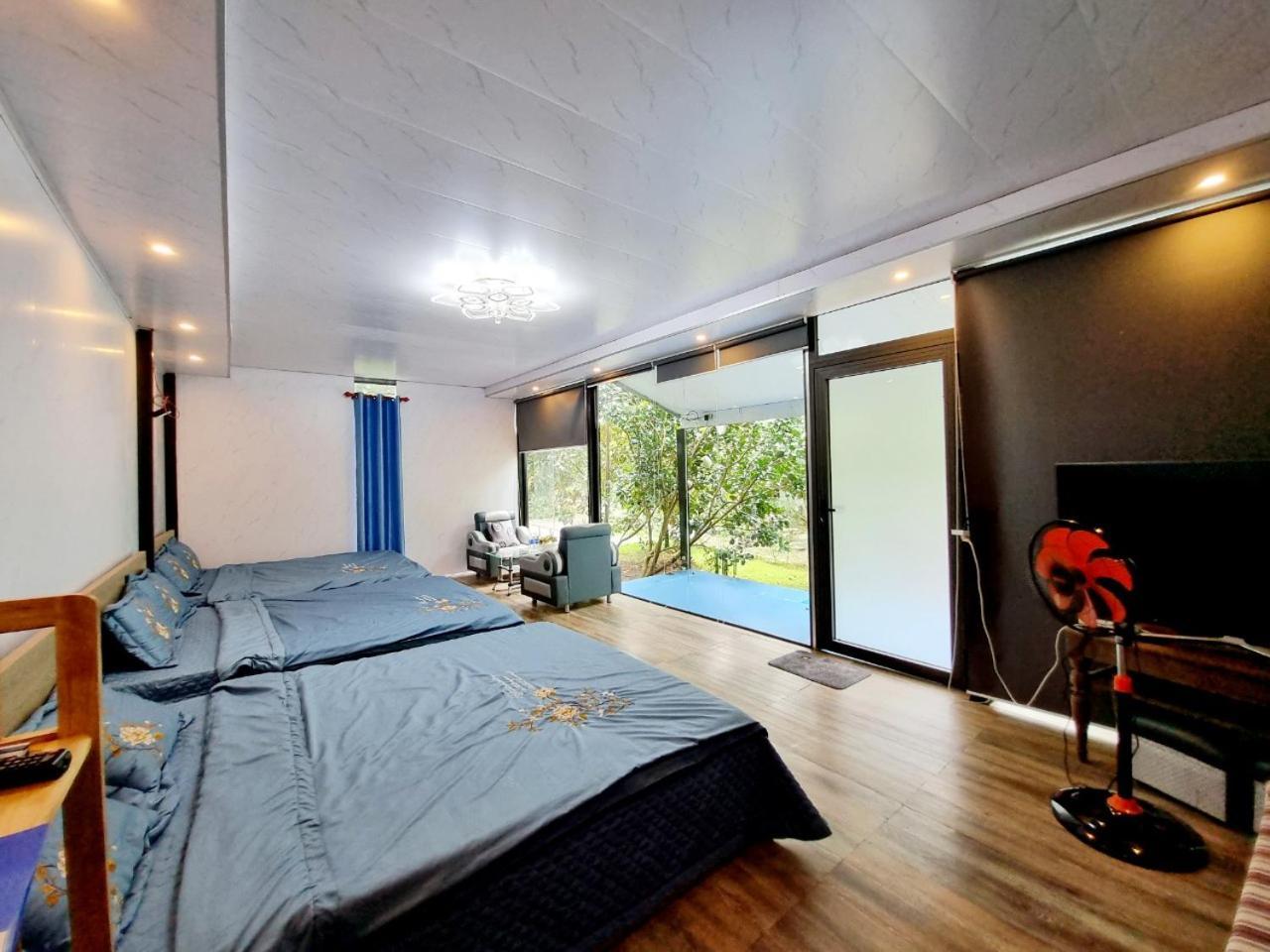 Homestay Vuon Trai Cay Nhiet Doi Vo Uu Garden Bao Loc Dış mekan fotoğraf