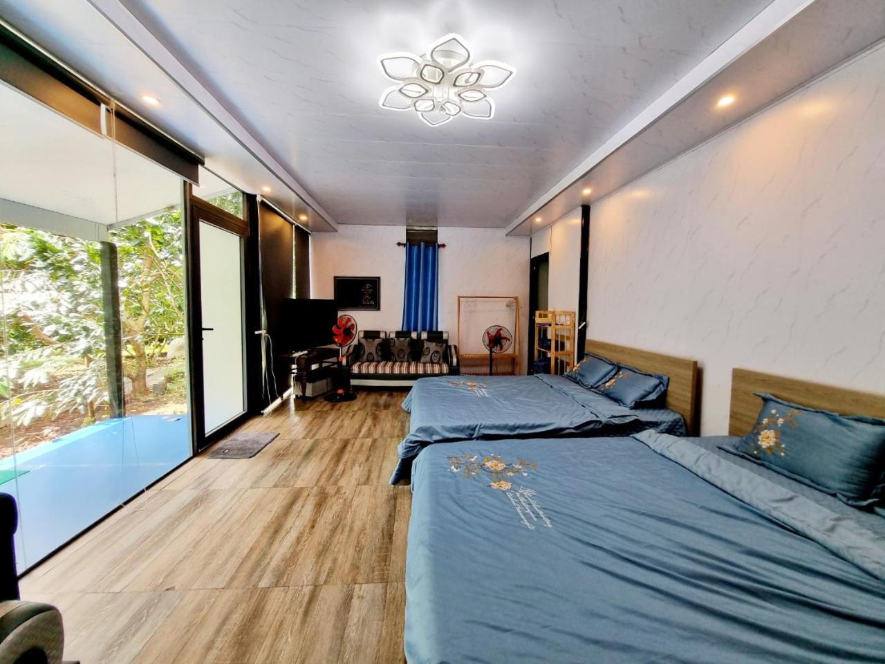 Homestay Vuon Trai Cay Nhiet Doi Vo Uu Garden Bao Loc Dış mekan fotoğraf