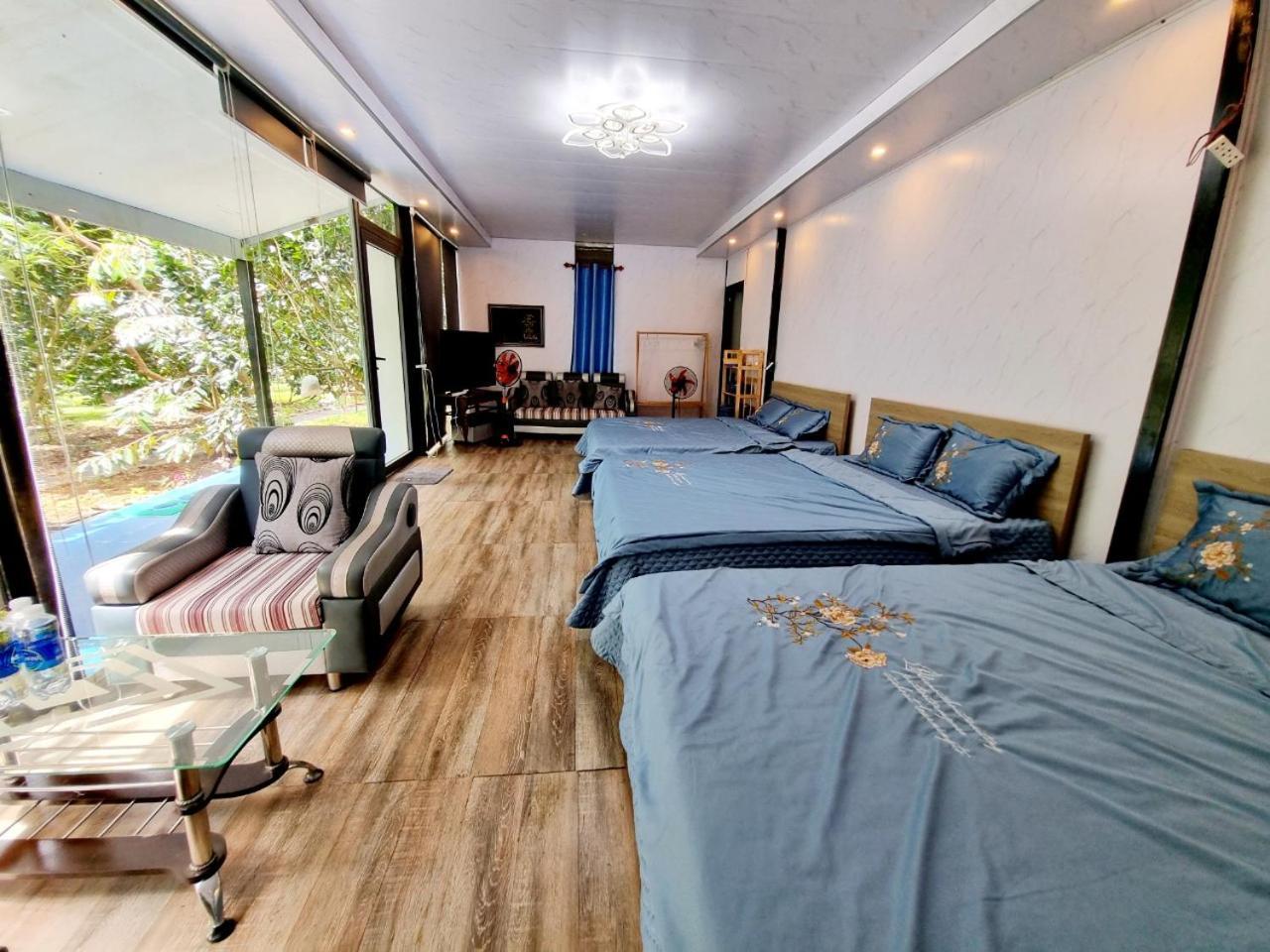 Homestay Vuon Trai Cay Nhiet Doi Vo Uu Garden Bao Loc Dış mekan fotoğraf