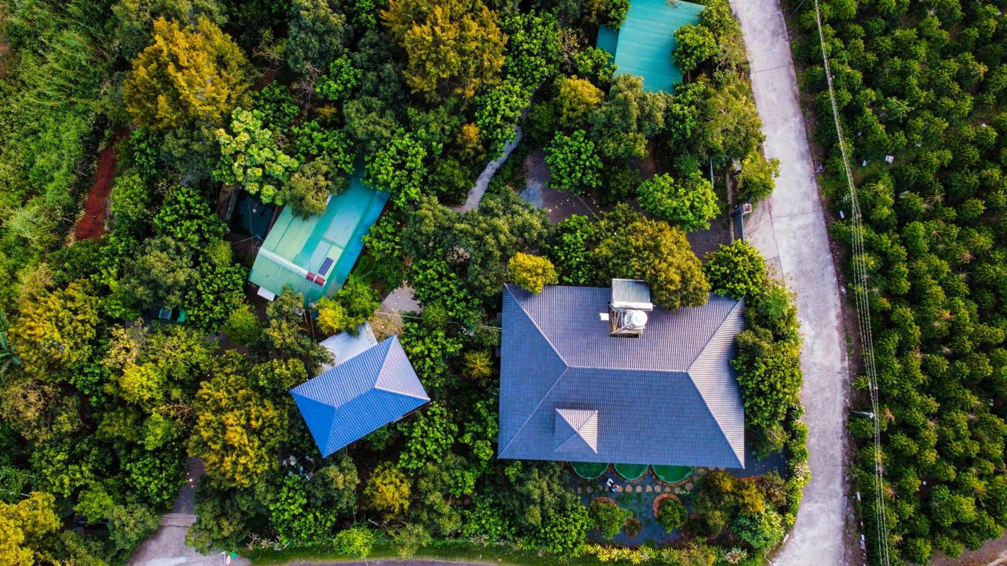 Homestay Vuon Trai Cay Nhiet Doi Vo Uu Garden Bao Loc Dış mekan fotoğraf