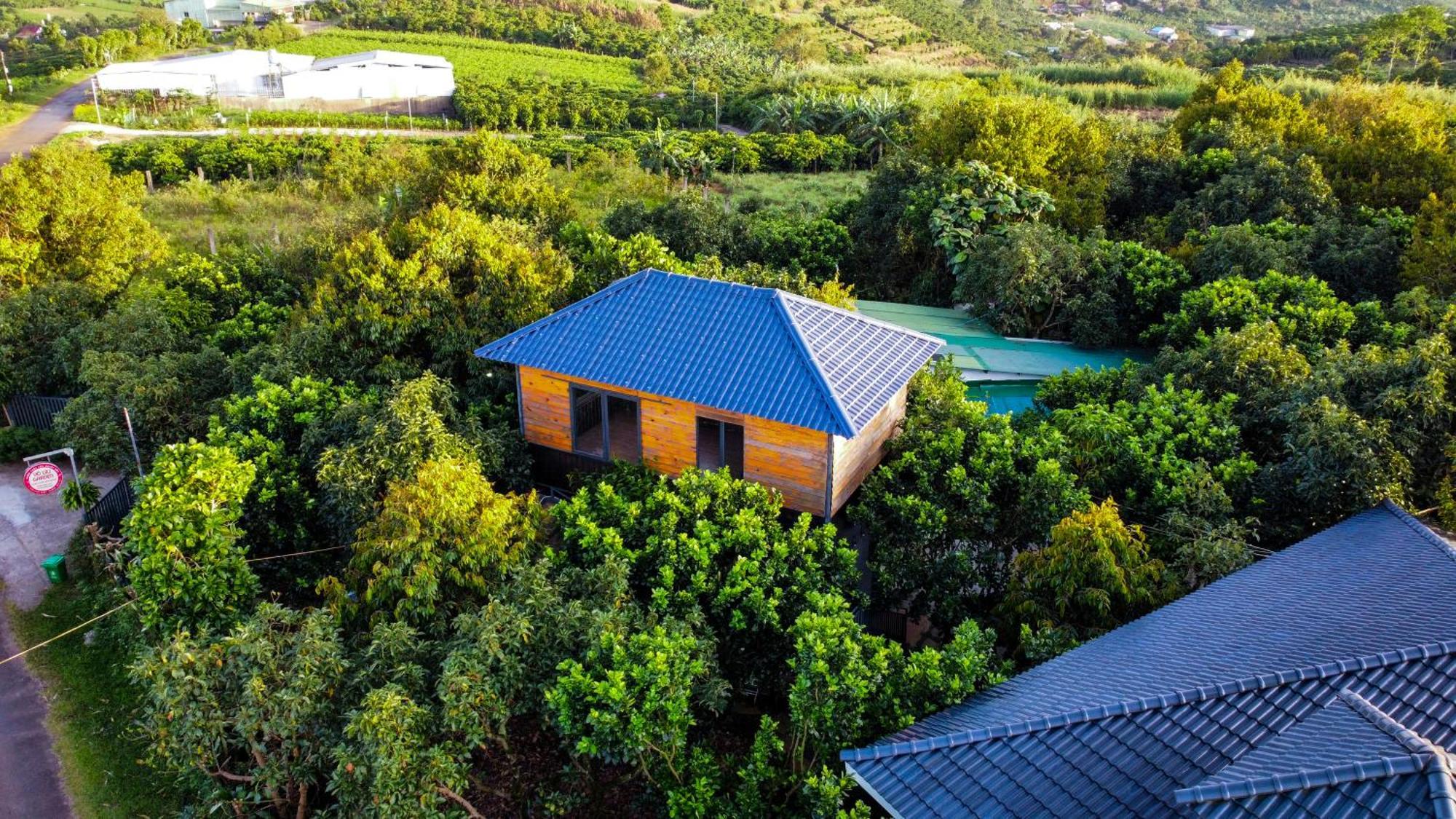 Homestay Vuon Trai Cay Nhiet Doi Vo Uu Garden Bao Loc Dış mekan fotoğraf